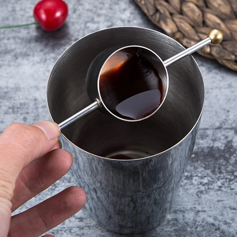 Мода-барные меры Jigger с ручкой для виски, коктейлей Jigger измерительный инструмент 30 мл