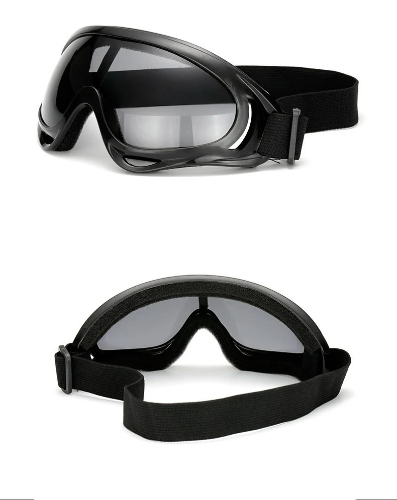 gray Качественные лыжные очки uv400 Анти-туман большие лыжные очки для катания на лыжах для мужчин и женщин, очки для сноуборда, лыжная маска, очки для альпинизма - Цвет: gray