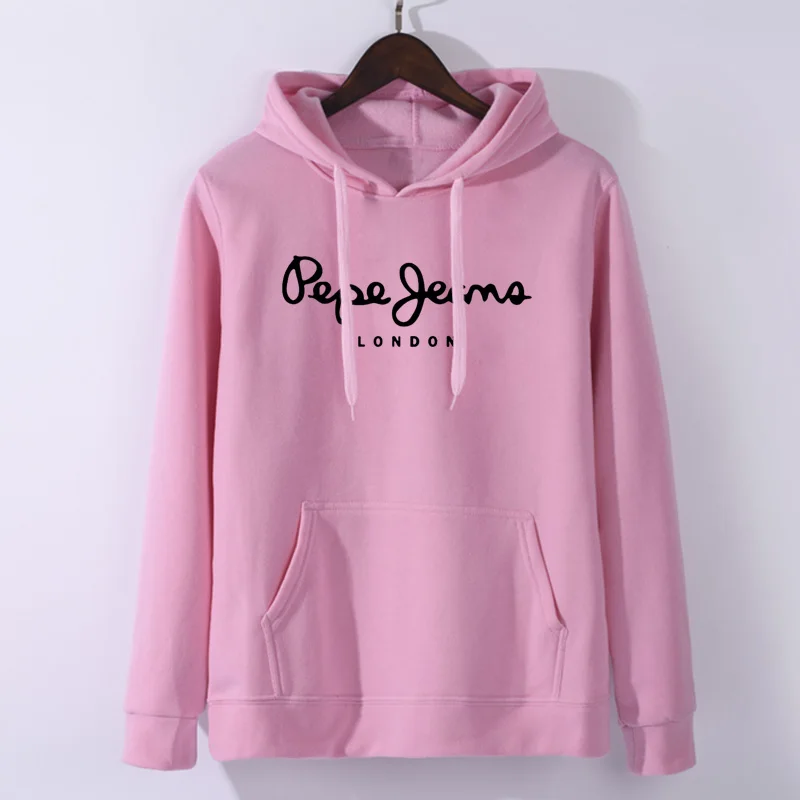 pink 0 Осенне-зимний флисовый пуловер с буквенным принтом Харадзюку, плотные свободные женские толстовки, толстовка, женское повседневное пальто - Цвет: pink 0