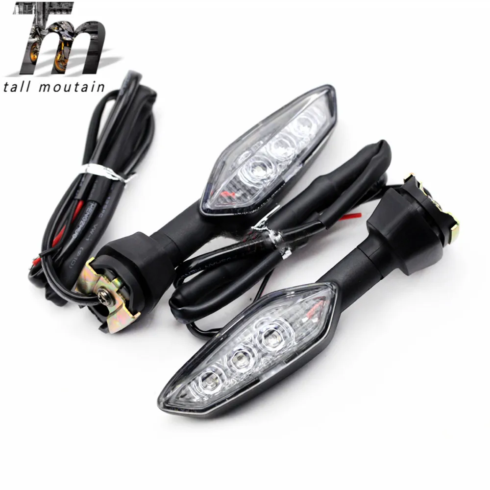 

LED Turn Signal Indicator For KAWASAKI Z750 Z750S Z1000 Z1000SX Z250SL ER6F KLR 650 Motorcycle Accessories Light Blinker Lamp