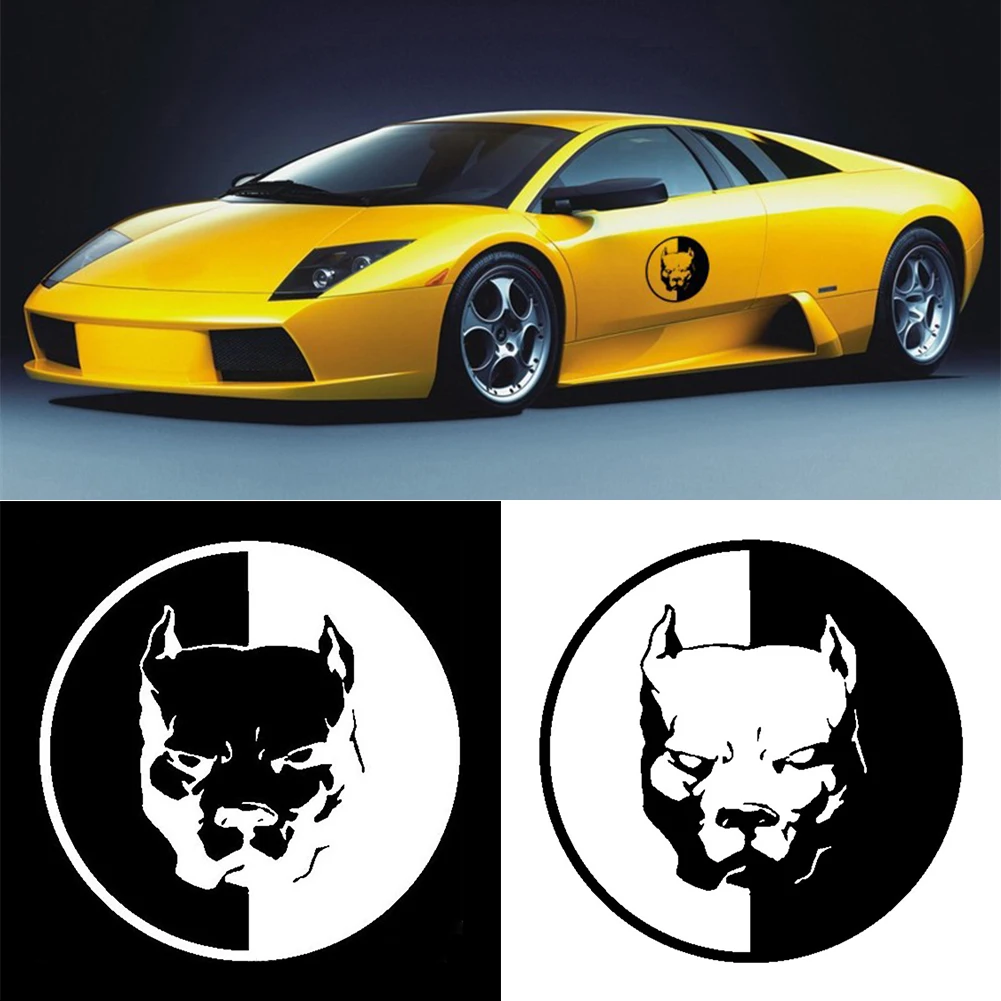 

Waterproof Pitbull Dog Bulldog Car Sticker Decoration Decal Auto Styling Car Accessories 2019 New Arrival
