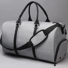 Многофункциональная большая емкость, мужская дорожная сумка, Водонепроницаемая спортивная сумка для путешествий, сумка для хранения ручного багажа с мешком для обуви