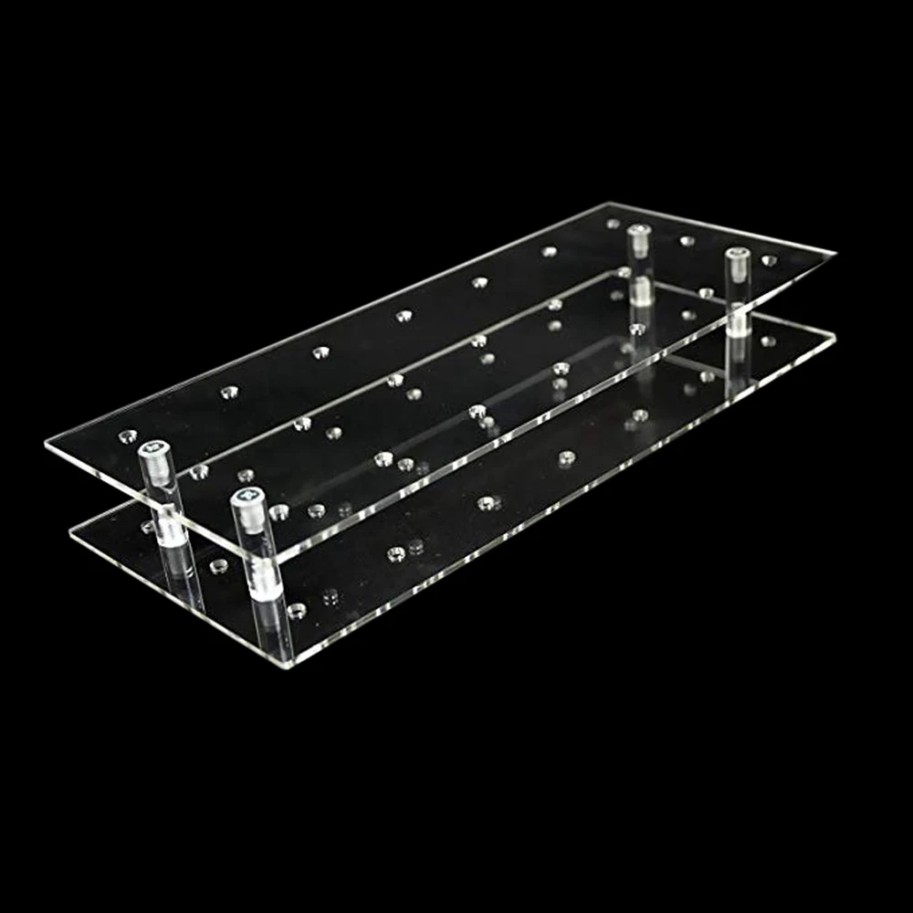 Useful 21 Holes Cake Pop Lollipop Stand Display Holder Bases Shelf DIY Baking Tools U Shaped Kitchen Acrylic | Дом и сад
