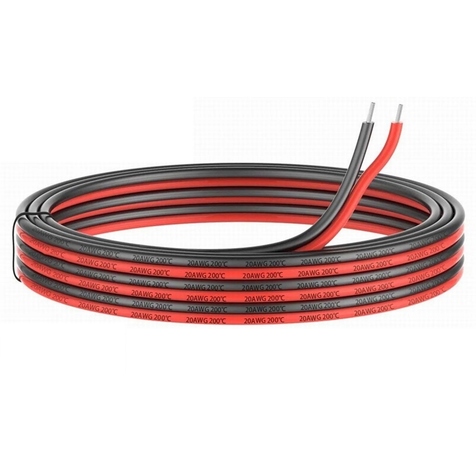 pinos, cabo 20awg, fio elétrico de silicone,