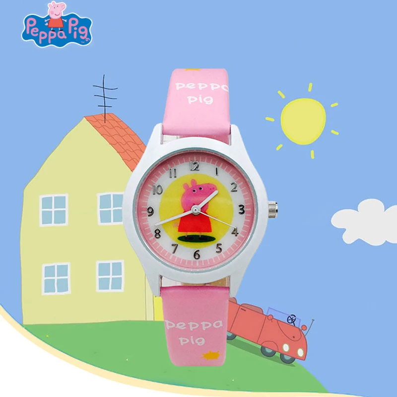 

New Cartoon Kids Watches Girls Cute Leather Children Watch Waterproof Student Quartz Watch Kids Boys Watches Gift Montre Enfant