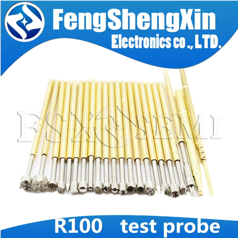 

100pcs test probe R100 Retractable spring thimble R100-4S R100-4W