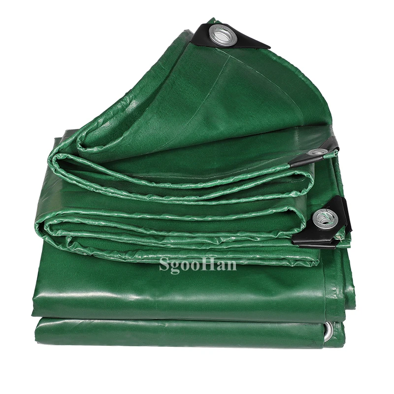 

Green 0.5mm Tarpaulin PVC Oxford Rainproof Cloth Outdoor Awning Oilcloth Car Shed Cover Truck Canopy Shade Sail Waterproof Cloth