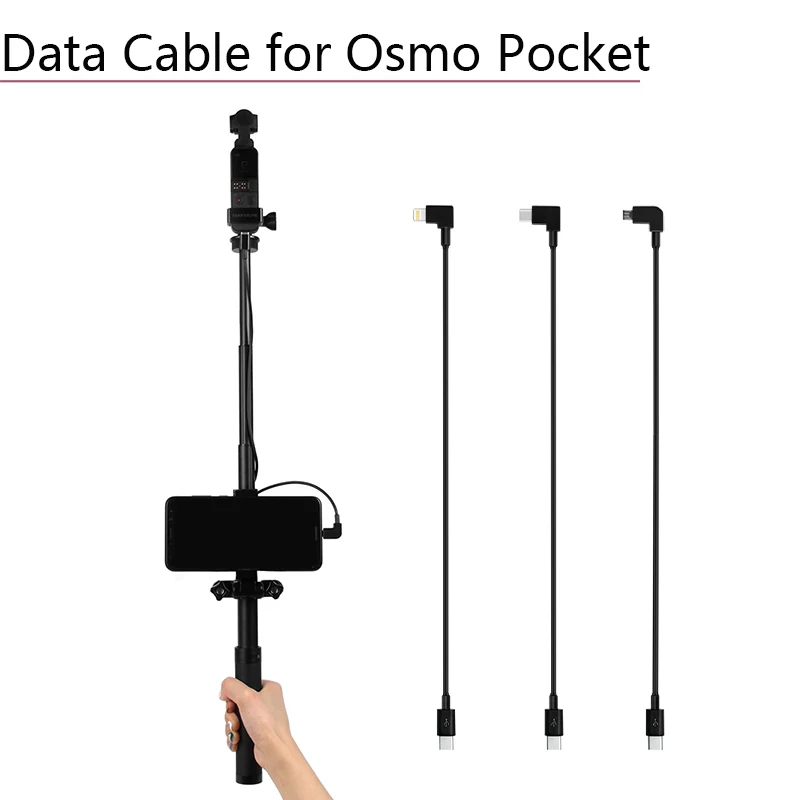 

1M Type-C To Type-C Android IOS Conversion Line Connector Data Charging Cable for DJI OSMO Pocket Handheld Gimbal Accessories