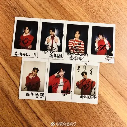 Presale, подписанный вручную Bangtan Boys/Blackpink/TWICE/EXO, с автографом Polaroid, 3 дюйма