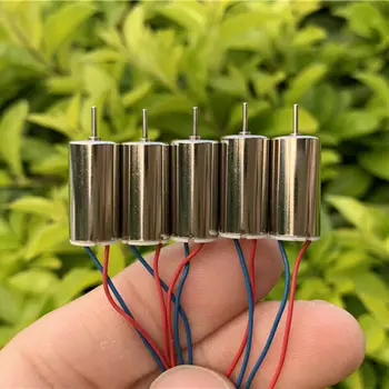 

5pcs/lot 0816 8mm*16mm DC 3.7V 50000RPM High Speed Strong magnetic Micro Mini Coreless Motor DIY RC Drone
