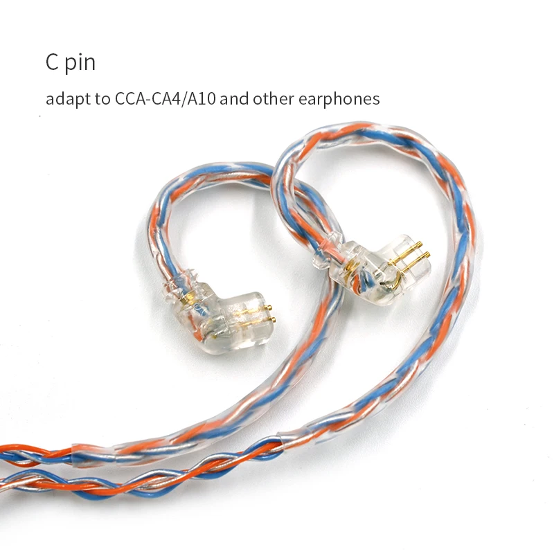 Just Replace Cable CCA HIFI Качество звука Аврора на заказ наушники гибридные технологии любителей спорта головы-телефоны с микрофоном гарнитура - Цвет: Just Replace Cable