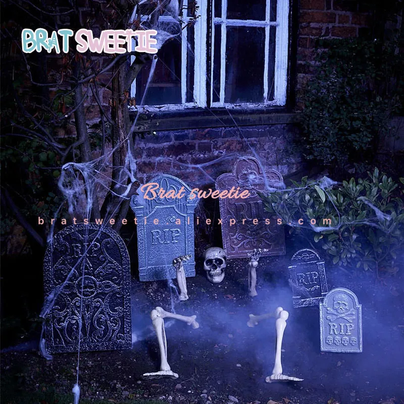 Хэллоуин газон украшение для сада RIP надгробия R.I.P аксессуары празднования