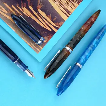 

New Penbbs 480 Fountain Pen Converter Pen Fine Nib 0.5mm Writing Student School Office Ink pens stationery supplies Student Gift