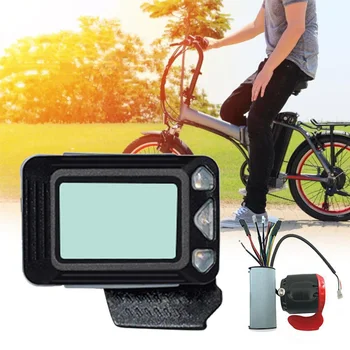 

5.5in LCD display Carbon Fiber Scooter Display Frequency + Brake Accessories