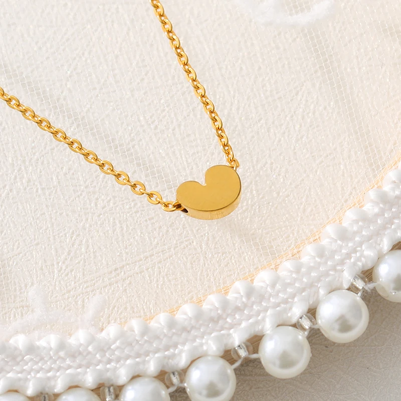 100 языков ожерелье с подвеской в виде сердца и цветка золотая цепочка из