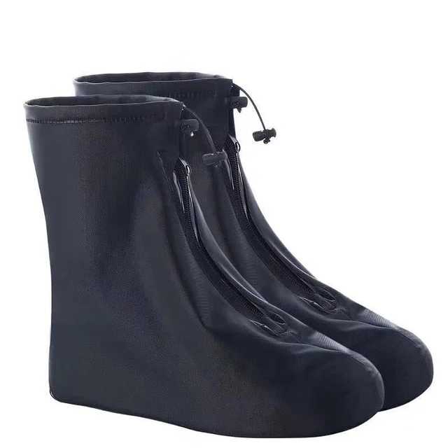 High Quality Men's And Women's Dustproof And Waterproof Shoe Covers High To Help Reusable Non-Slip Men And Women Travel Shoes 2