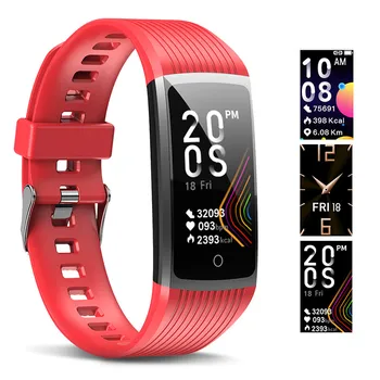 

Smart Watch Band Fitness Tracker Blood Pressure Measurement Heart Rate Smart Bracelet Waterproof Smartband Men Women Wristband