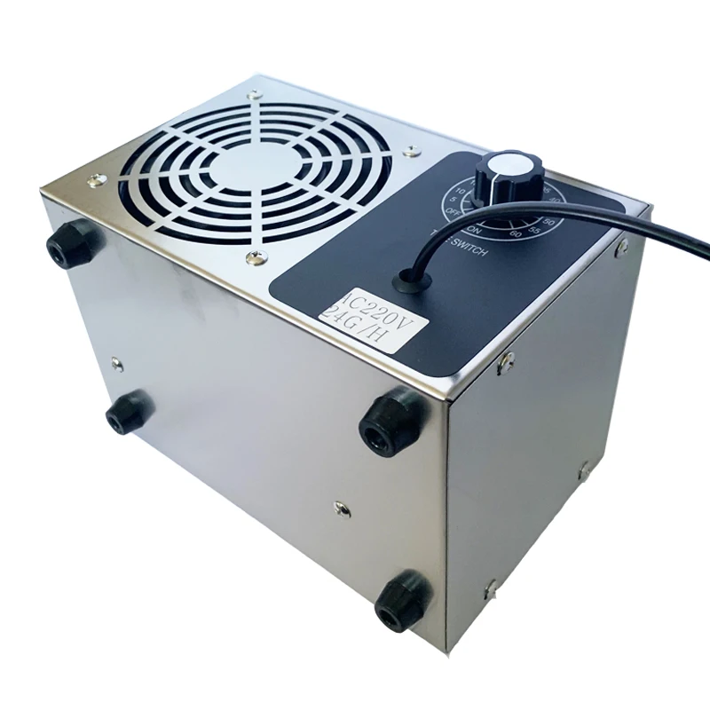 Kaufen 220V 24 gr std 10 gr std O3 Ozon Generator Ozonator maschine air purifier Luft Reiniger deodorizer sanitizer mit Timing Schalter