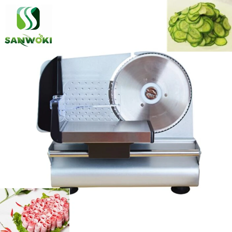 

Fruit slicing machine vegetables cutter beef slicer machine toast cutter machine 220V/110v electric Slicer Household Lamb slice meat Slices of bread Hot Pot Desktop Meat cutting machine