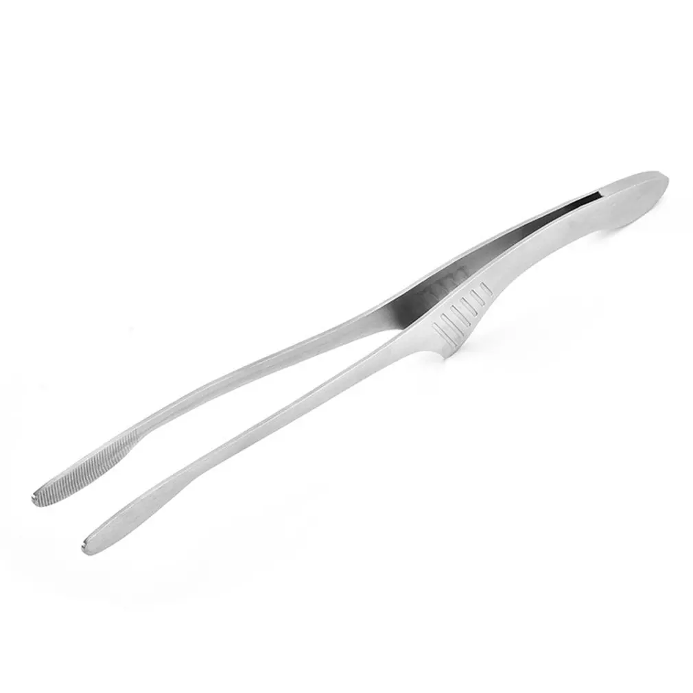 Stainless Steel Japanese Barbecue Clip Korean Food Steak Professional Portable Hot | Дом и сад