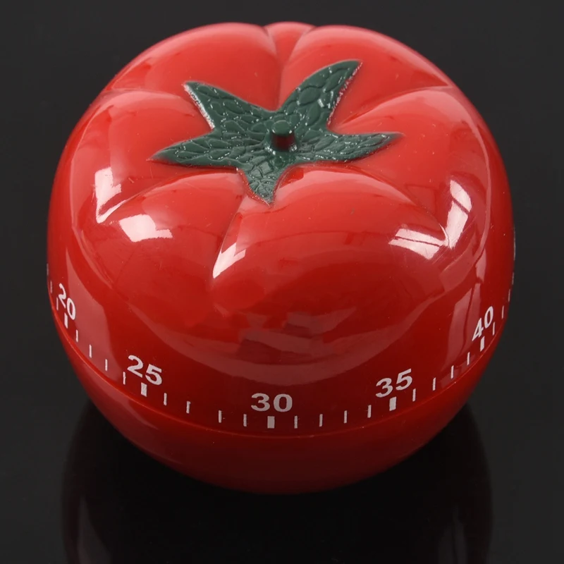 ELEG-Red cute tomatoes style 60 минут механический подсчет обратного приготовления кухня несессер будильник время