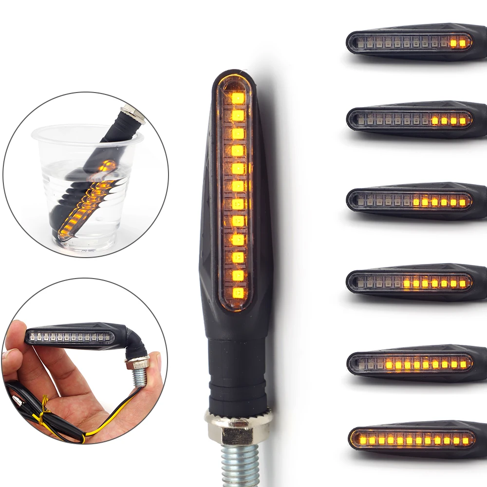 

Moto Indicator Motorcycle Blinker Rear led turn signal Lamp For gsr 600 dho with a turn signal suzuki dl 1000