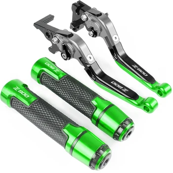 

For KAWASAKI Z 800 z800 Z800/E veRsion with Z800 LOGO 2013-2017 Motorcycle Brake Clutch Levers Handlebar grip Handle Hand Grips