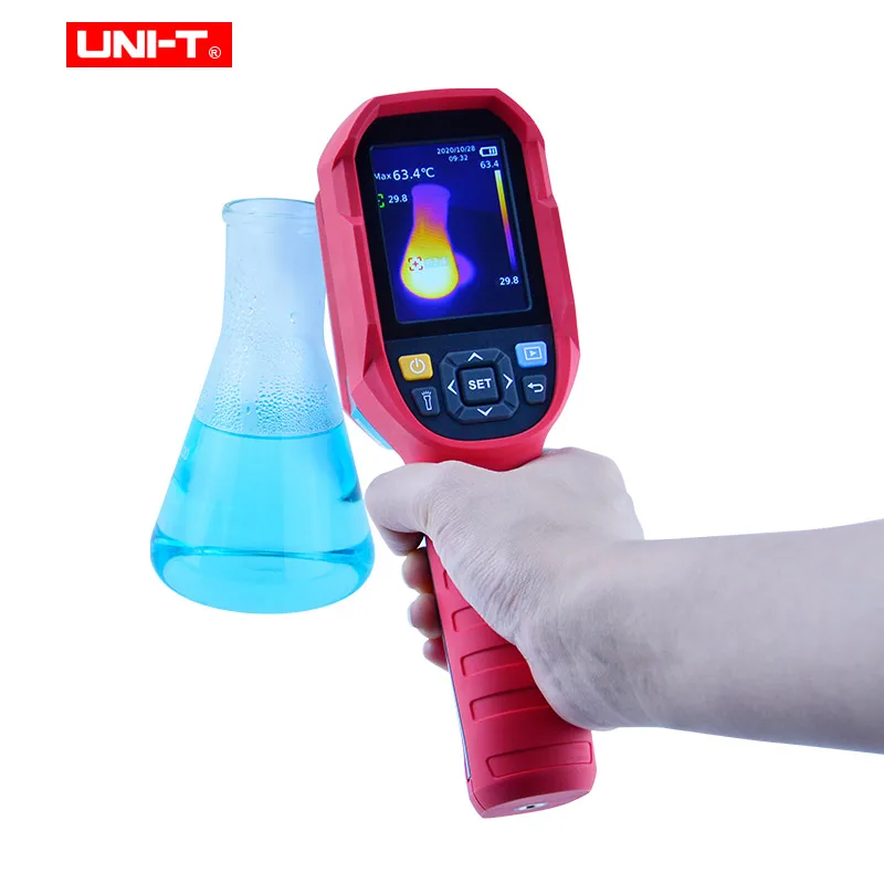 UNI-T Инфракрасный Тепловизор 256x192 пикселей HD -15 ~ 550C инфракрасная тепловизионная