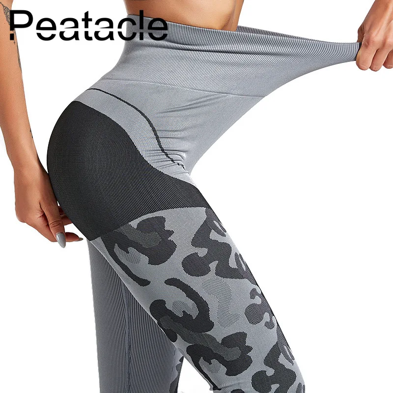 Peatacle Vital Energy Бесшовные Леггинсы для женщин штаны для йоги с высокой талией спортивные женские фитнес одежда для занятий спортом для спортивного зала зеленый