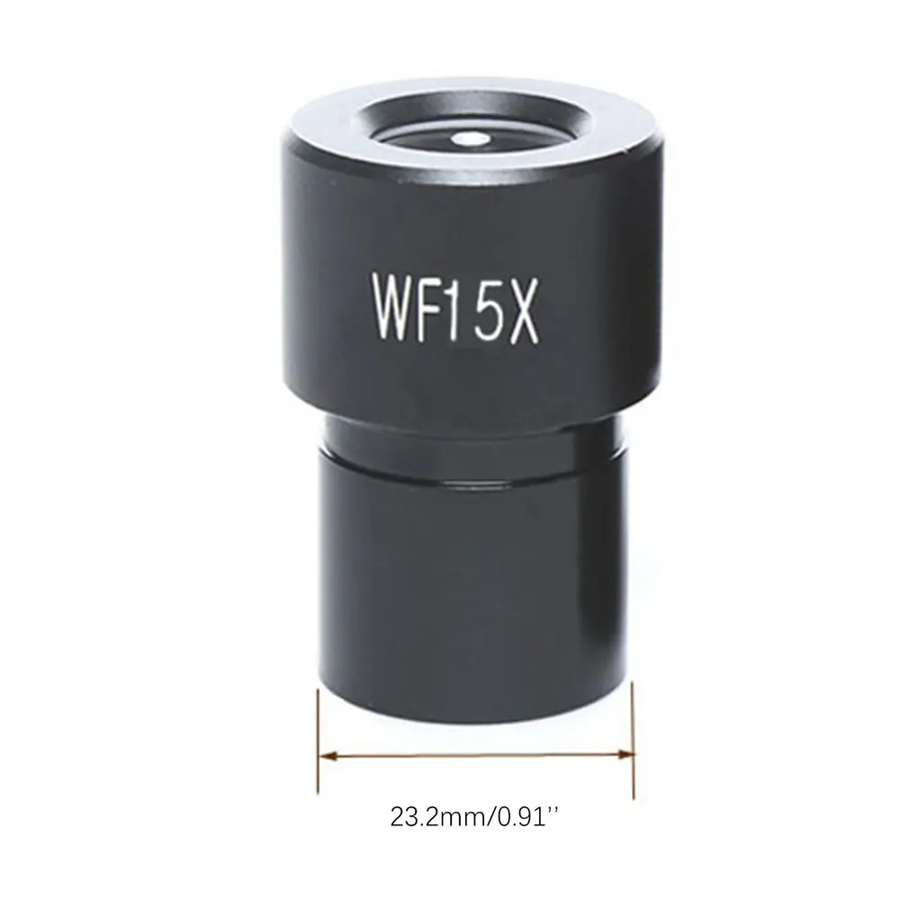 Биологический микроскоп WF15X высокоглазная точка широкоугольный окуляр поле зрения интерфейс 23,2 мм высокомощный окуляр