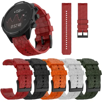 

Silicone Replacement Sports Wriststrap Smart Watch Band for SUUNTO 9/ Baro Brand Watch Straps Smart Accessories #30