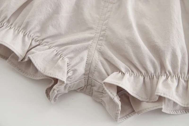Idea2018 Summer New Style Baby GIRL'S Shorts Baby Solid Color Pure Cotton Fashion Korean-style Cool Crawler 8168
