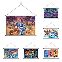 

Rockman Megaman Alloy Fabric Wall Poster Scroll