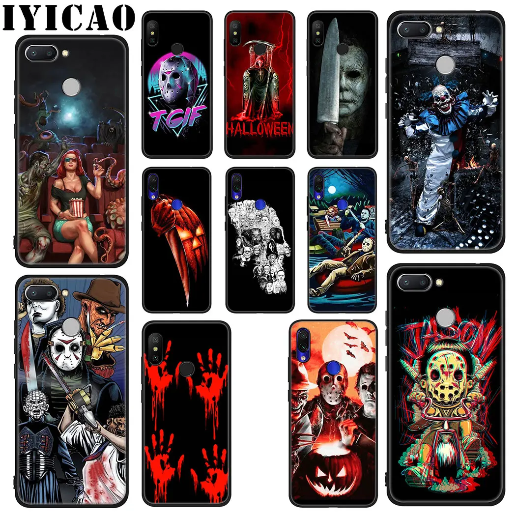 Halloween horror movie character Joker Soft Silicone Case for Xiaomi Redmi 4A 4X 5A 5 Plus K20 6 Pro 6A 7A 8A 7 S2 Go TPU | Мобильные