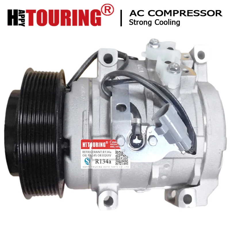 

10S20C AC Compressor for Toyota Tundra V8 5.7L 4.6L 88320-0C160 88310-0C090 88320-0C130 447280-0800 4472800800 883100C090