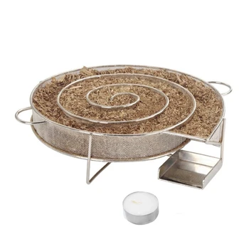 

New Cold Smoke Generator For Bbq Grill Or Smoker Wood Dust Hot And Cold Smoking Salmon Meat Burn Cooking Stainless Steel Bbq Too