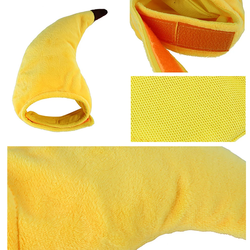 Pet Hat Headgear Banana Shape Pet Caps Small Dogs Cats Funny Outfit Clothing For Party
