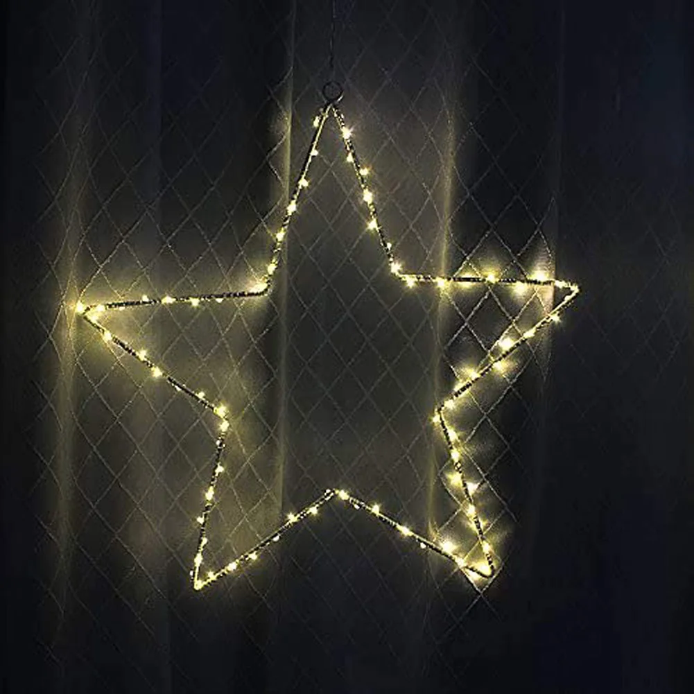 indoor fairy lights 3pcs Outdoor LED Solar String Moon Star Lights Waterproof Christmas Light Decoration for Home Garden Store Garlands Home Decorat patio string lights