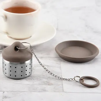

200pcs Stainless Steel Tea Infuser Reusable Mesh Tea Strainer Loose Leaf Tea Filter Steeper for Mugs Teapot Teaware F325