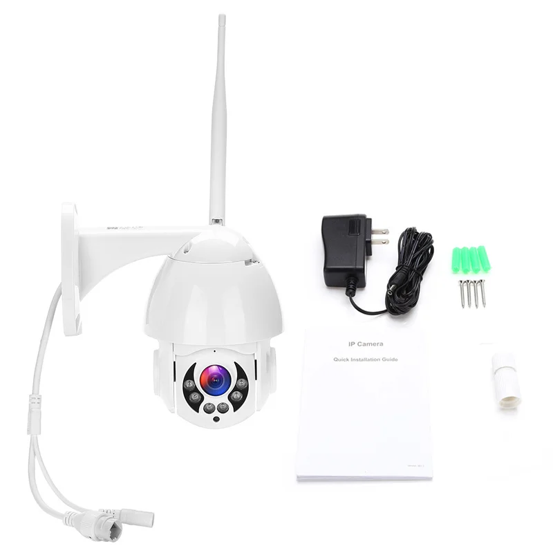 Wanscam 1080P FHD Беспроводная PTZ WiFi IP камера 4 кратный зум обнаружение движения