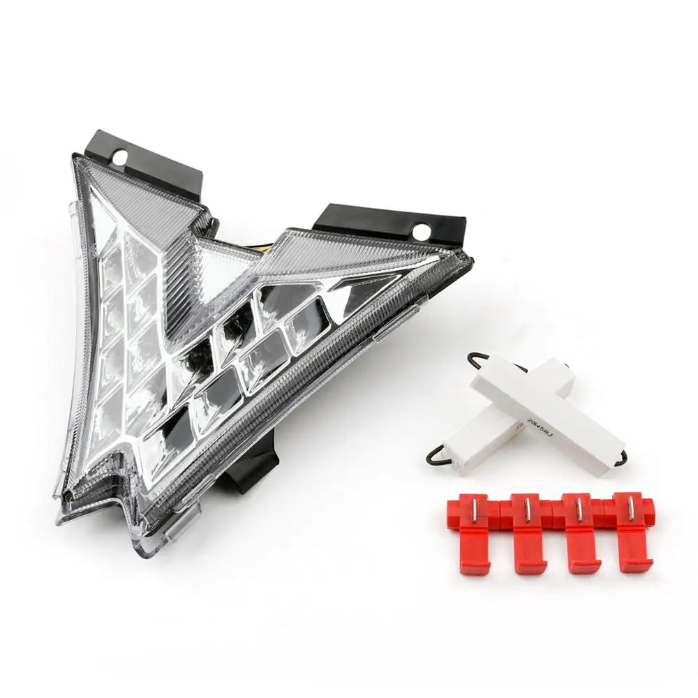 Artudateh Tail Brake Light Turn Signal Running Light for Aprilia RSV4 Tuono V4 2010-2016 Motorcycle Accessories Parts