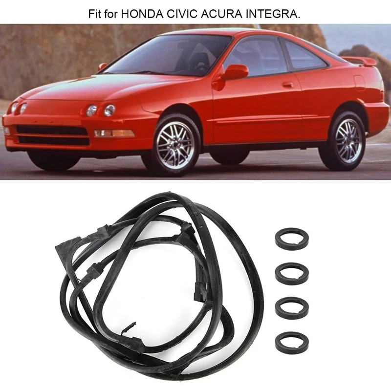 12341-Pr3-000 Oe для Honda B-Series Vtec клапанная крышка уплотнительная Трубка Набор уплотнений B16 B18C
