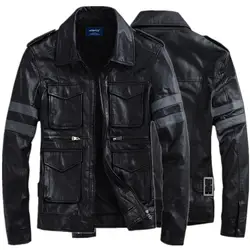 Горячая продажа мотоциклетная мотокуртка для игры Leon дизайн куртка S. Gentlemen верхняя одежда из искусственной кожи пальто