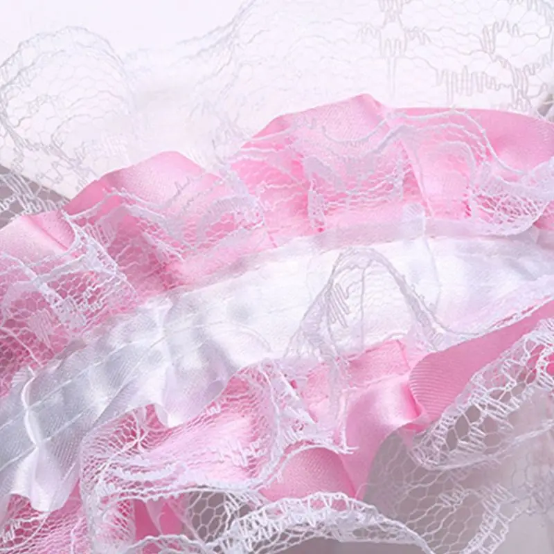 Cosplay&ware Women Ruffles Lace Headband Plush Cat Ears Ribbon Golden Bell Tassels Decor Lolita Cosplay Hair Hoop Lovely Pointed Fluffy -Zentai shop online Hca389296c221489991a7090c4706d406W.jpg