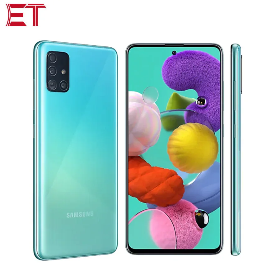 Совершенно новый Samsung Galaxy A51 A515F/DSN мобильный телефон 6 ГБ/8 ГБ ОЗУ 128 Гб ПЗУ OctaCore 5
