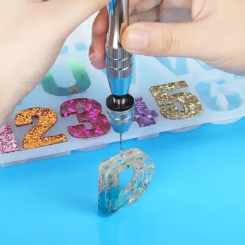 

Steel Hand Drill Pin Vise Precision Tools for Resin Casting Molds Plastic Wood Polymer Clay DIY Jewelry Keychain Pendant Making