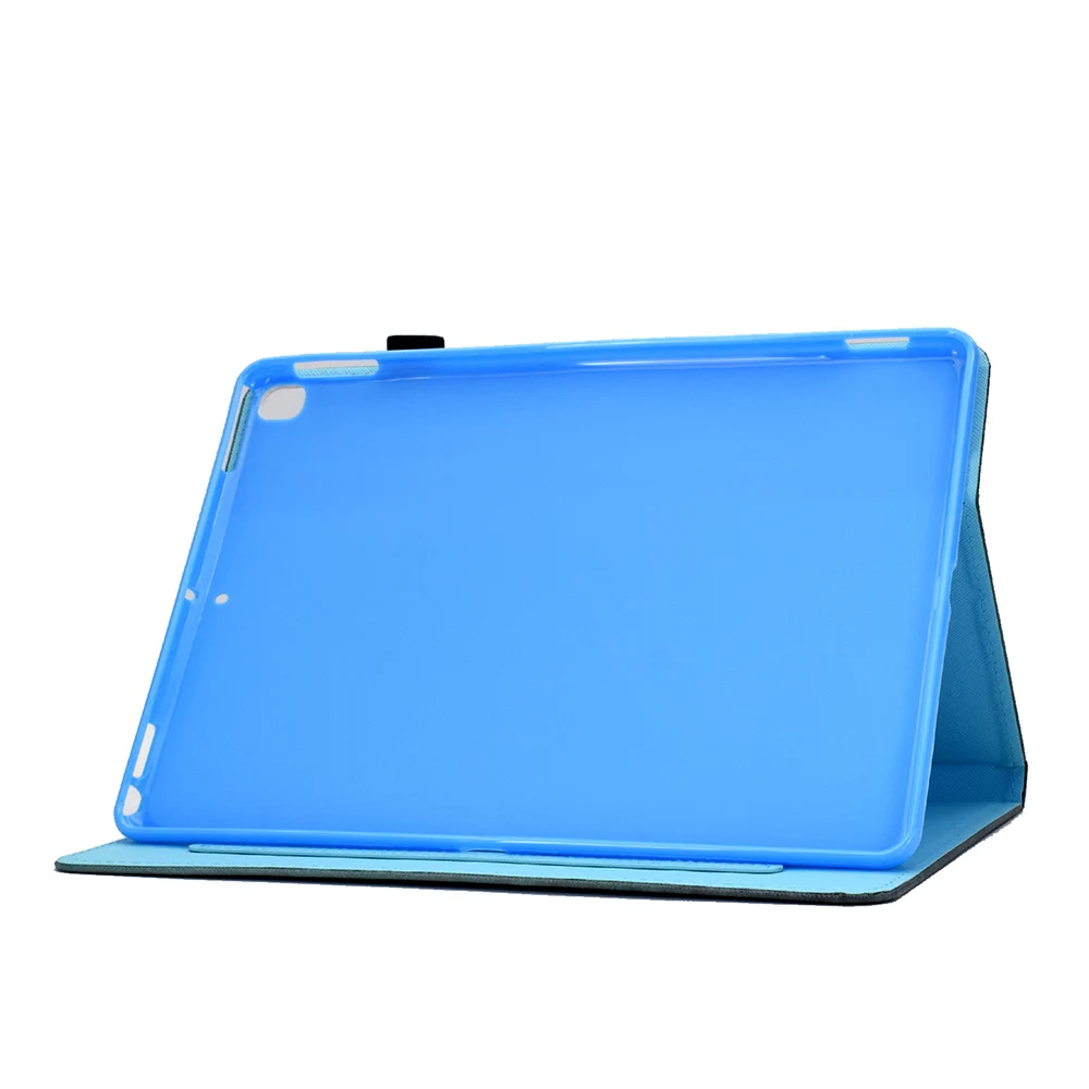 Чехол для Apple iPad Pro 10," iPad Air 3 iPad 10,2, защитный чехол из искусственной кожи с магнитной подставкой, умный чехол с мультипликационным принтом
