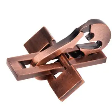 Classic IQ Metal Brain Teaser Wire Puzzles Game for Adults Children 36