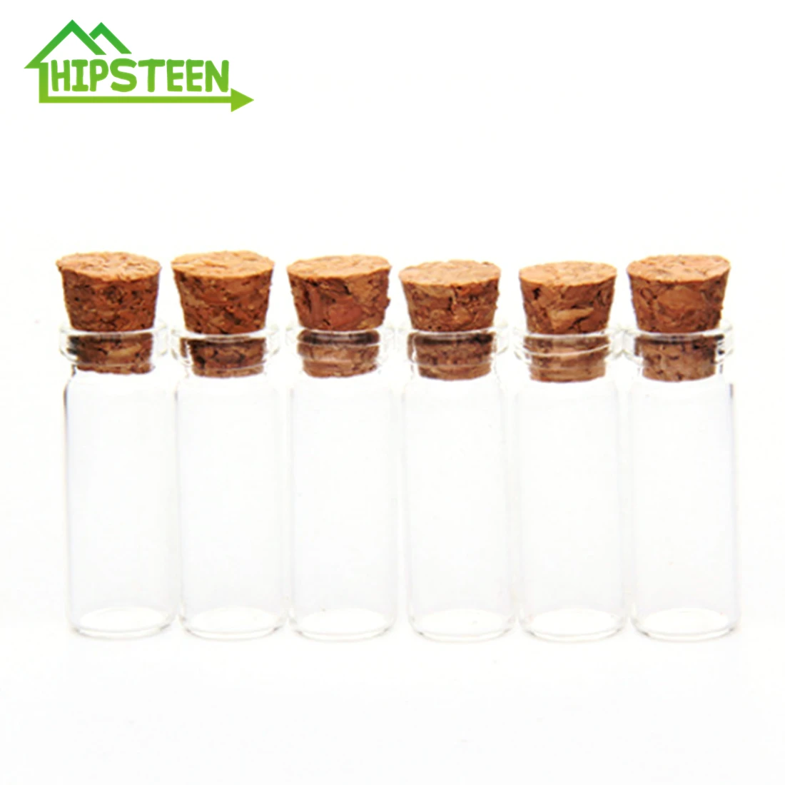 Стеклянные флаконы HIPSTEEN 6 шт. 10*28 мм 2 5 мл пустая бутылка для хранения образцов
