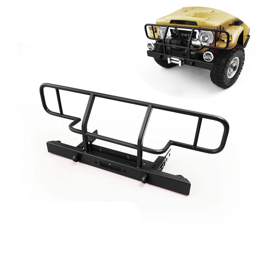 Rc игрушки модель автомобиля металлический RHINO бампер для 1/10 Масштаб дистанционного управления игрушка 4WD gelande II Cruiser/FJ40 аксессуары части